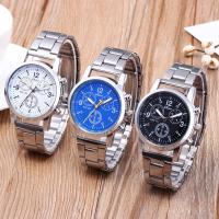 Reloj De Pulsera Analógico Neutro De Moda Con Correa De Acero Movimiento De Cuarzo Estilo Casual Y Fashion Dial De 40mm - details 0