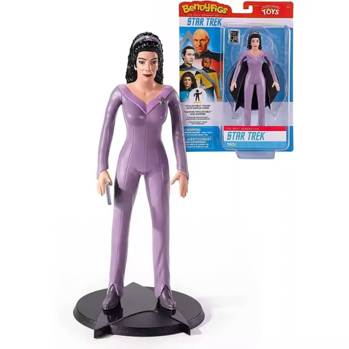 Figura Deanna Troi Star Trek La Nueva Generación Flexible 19 cms - 1
