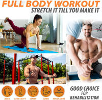 Banda De Resistencia Elástica Para Entrenamiento De Fitness 300lb Ejercicio Doméstico Y Gimnasio Equipo De Expansión Para Muslos Glúteos Y Abdomen - details 8
