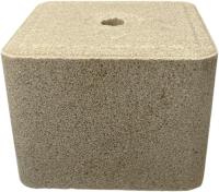 Bloque de Sales minerales para Animales de granja 10kg. de peso. Valido para animales vacunos, ovinos, caprinos y equinos.  Compuesto por cloruro de sodio y óxido de magnesio, sin calcio ni fósforo, además, contiene yodo, cobre, manganeso, zinc y selenio - details 1