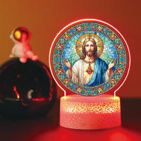 Lámpara Nocturna LED De Jesus Para Decoración De Habitación USB Regalo De Navidad Luz De Regalo Para Fiesta De Año Nuevo - details 12