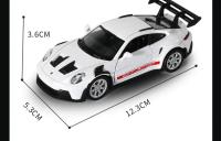 Porsche 911 GT3 RS RS Mini Modelo De Coche De Aleación 1:36 Juguete De Metal Para Niños Simulación De Carreras Con Retroceso Venta Al Por Menor - details 6