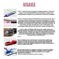 Cortador De Pelo Automático Eléctrico 2 En 1 Control De Borde De Pelo Recargable Por Tipo C Aparato Multifuncional Para El Cuidado Personal - details 10