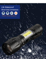 Linterna LED Recargable Mini Torcha Con USB Alta Potencia Batería Portátil Impermeable Para Camping Con Rango Largo Como Linterna - details 4