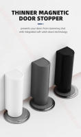 NAIERDI Portabrisas Magnéticas De Acero Inoxidable Resistentes Y Fuertes En Negro Sin Necesidad De Clavos Soporte Para Puertas Herramienta De Hogar - details 2