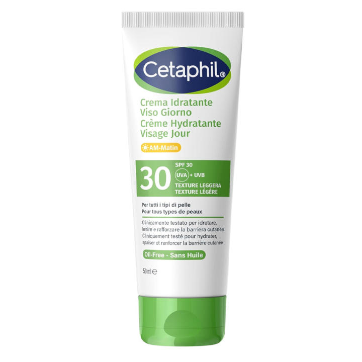 Cetaphil Crema Hidratante Facial SPF 30, Protector Solar Hidratante Piel Sensible, Textura Ligera, con Niacinamida… — oferta en Miravia