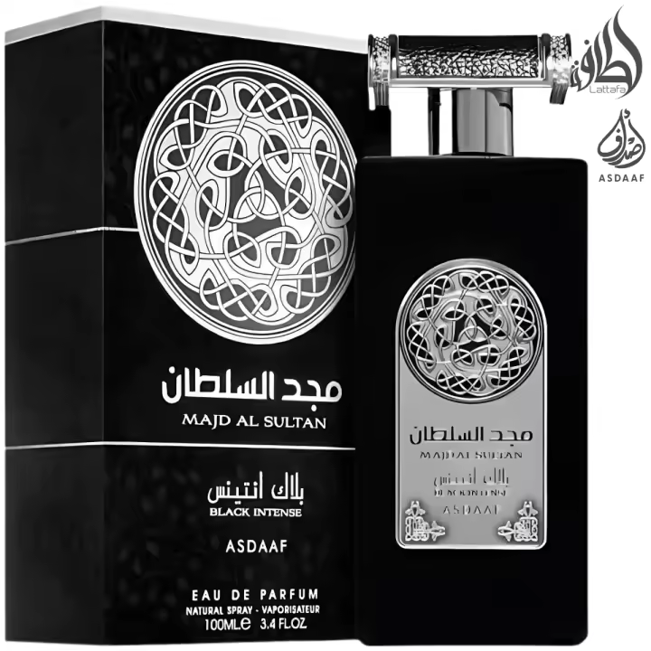 Majd al Sultan Black Intense Asdaaf Lattafa Perfume Eau de Parfum 100ml - 1