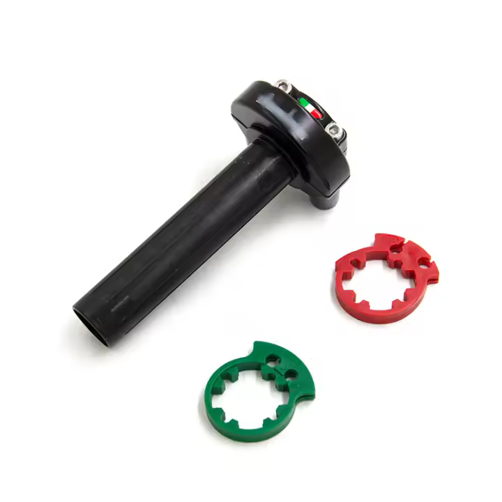 Manillar De Goma De Gel Universal Para Motocicleta 22mm Accesorios De Bicicleta Y Scooter Manillar De Acelerador Giratorio - 1
