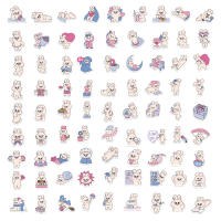 50PCS Pegatinas De Conejo De Caramelo Lollipop Para DIY Diario Portátil Equipaje Patineta Graffiti Decal Complementos Clásicos De Juguete - details 4