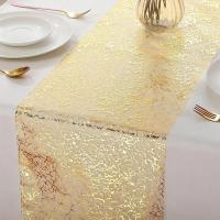 Corredor De Mesa Plateado Metálico Con Lentejuelas 28x274cm Para Bodas Cumpleaños Baño De Luz Decoración De Mesa De Fiesta - details 2
