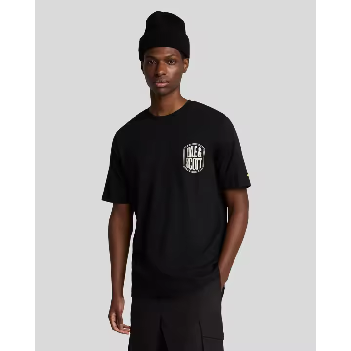 LYLE & SCOTT - Camiseta con insignia bordada de Lyle & Scott - 1