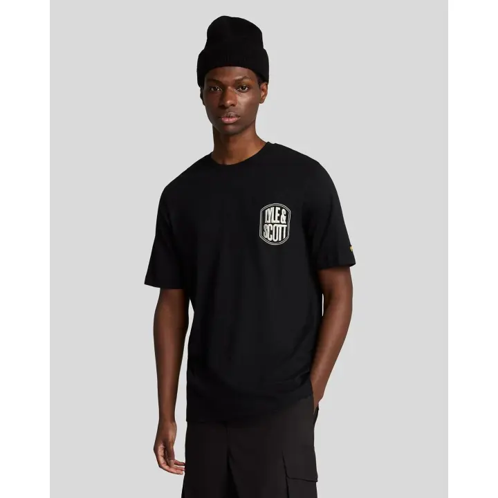 LYLE & SCOTT - Camiseta con insignia bordada de Lyle & Scott - 1
