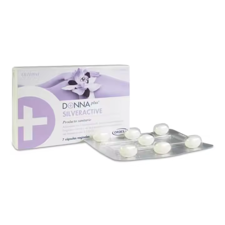 Donnaplus Cápsulas Vaginales Donna Plus Silveractive con Plata Activa - 1