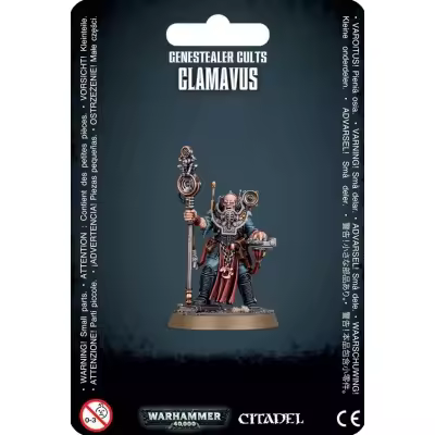 WARHAMMER 40000 GENESTEALER CULTS CLAMAVUS - GAMES WORKSHOP 51-45 - 1