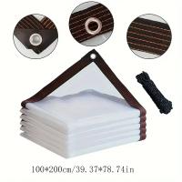 Película De Plástico Para Invernadero Cubierta Impermeable Y Aislante Con Perforaciones Para Hemming Uso En Jardín Y Agricultura - details 8