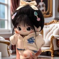 Muñeca De Peluche Kawaii De 20cm Decoración Para Niñas Juguetes De Algodón Suave Ropa Vestida Muñeca De Coleccionista Para Niñas Cumpleaños - details 0