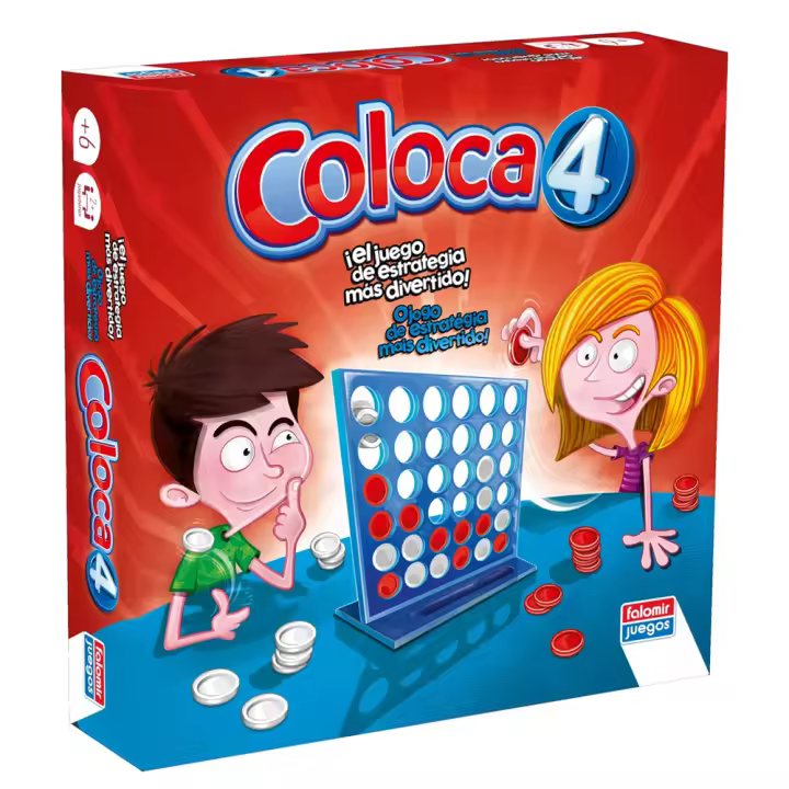 Juego Coloca 4. El juego de estrategia mas divertido! (Falomir 11503) - 1