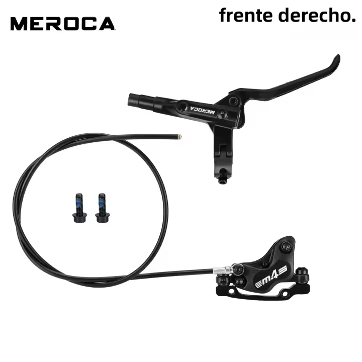 Freno De Disco MTB M4S De 4 Pistones Tipo Split Bilateral Freno Hidráulico Con Tubo Lubricado Longitud Frontal 850mm Trasero 1600mm Para Bicicleta De Montaña - 1