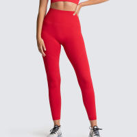 Leggings De Yoga Sin Costuras Para Mujer Levantador De Glúteos Deportivos De Fitness Y Gimnasio Pantalones De Running Terciopelo De Nylon De Cintura Elástica - details 36