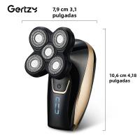 Afeitadora Eléctrica Para Hombres Multifuncional Cinco En Uno Recargable Por USB Experiencia De Afeitar Suave Cabeza Y Barba - details 4