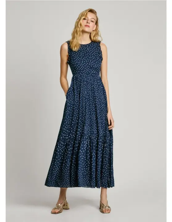 Pepe Jeans Vestidos de chica PL953666 AZUL - 1