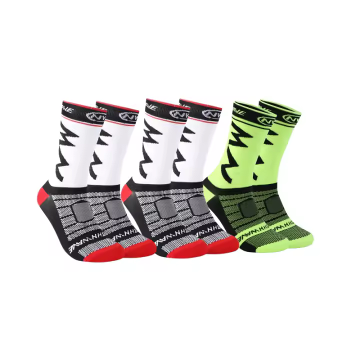 3 pares de calcetines deportivos transpirables de alta calidad adecuados para runningmountain cyclingy deportes al aire libre - 1