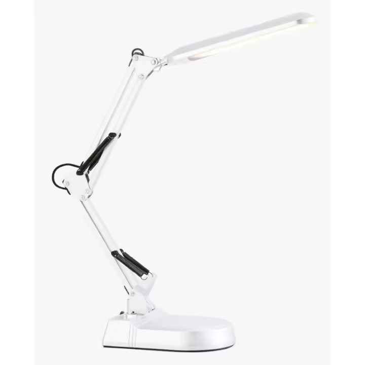 Lámpara de Escritorio Articulable BEL AIR HOME Flexo Led 10W - Protección Ocular - 3 Temperaturas de Luz - Plata - 1