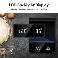 Báscula De Café Precisión Alta 3kg/0.1g Con Pantalla LCD Retroiluminada Y Timer Accesorios De Cocina Digital ABS+Silicona - details 4