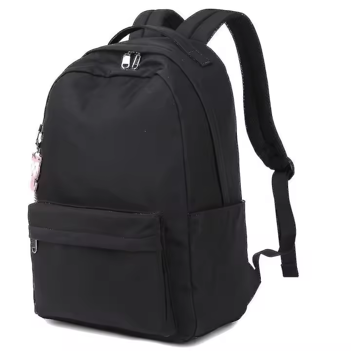 Mochila Escolar para Niños adolescentes, si adopta un portáthil de 14 pulgadas (Negro) - 1