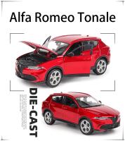 Modelo De Coche De Lujo Bburago 1:24 Alfa Romeo Tonale En Aleación Regalo De Colección Para Cumpleaños Juguete Para Edades 4-18 - details 2