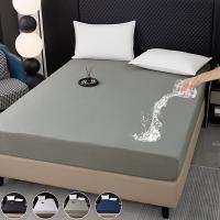 Protector De Sábanas Impermeable 100% Poliéster Y Poliuracano Tejido Suave Y Hypoallergénico Con Bolsillo Profundo Para Cama - details 0