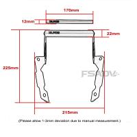 Soporte De Navegación GPS Para Moto Honda XL750 Transalp 750 2023 2024 Accesorios De Motocicleta Porta Teléfono De Aluminio Negro - details 9