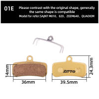 4 Pares De Frenos De Disco Para Bicicleta Resina/Cerámica/Metales Completo Adecuado Para Shimano Saint M810 M820 ZEE 640 H01 MTB Freno Hidráulico - details 8