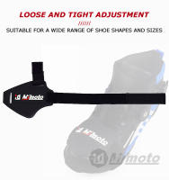 Cubierta De Zapato Para Motocicleta Protección De Enganche Ajustable Duradera Antideslizante Con Banda Elástica Para Adultos - details 5