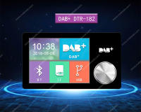 Receptor DAB+ MEKEDE Mini Para Coche 2.8 Pulgadas Europeo Radio Digital Con Múltiples Formatos De Música Receptor FM Automotriz - details 3