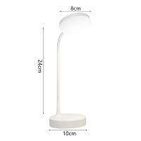 Lámpara De Escritorio LED Recargable Por USB Con 3 Niveles De Iluminación Toque Portátil Protección Ocular Para Dormitorio Lámpara De Mesa Contemporánea - details 11