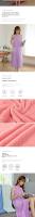 Toalla De Baño Absorbente De Poliéster Para Mujer Estilo Rectangular Secado Rápido Lavable a Máquina Comprimido Adecuada Para Adultos - details 2
