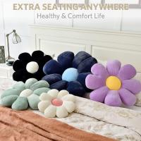 Flower Pillow,flower Shaped Throw Pillow Butt Cushion Flower Floor Pillow,seating Cushion,cute Room Decor & Plush Pillow - details 3