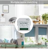 Interruptor Inteligente De Cortina WiFi Tuya Para Rollos Cortinas Y Ventanas Control Remoto 433 Compatibilidad Con Google Home Alexa - details 8