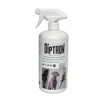 Diptron QM Insectos Insecticida Antiparasitario 1 Litro Tratamiento de parásitos externos en entornos ganaderos y de animales de compañia: establos, cuadras, perreras- Elimina pulgas, garrapatas, moscas, acaros - Repelente de mosquito flebotomo - Quimunsa - details 1