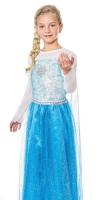 Disfraz de Carnaval halloween de Niño Niña, Vestido de Princesa Azul, Bella Para Niñas Mujer, Vestido de princesa para Fiesta de Noche de Navidad,Cosplay - details 2