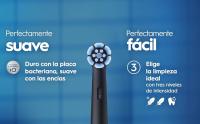 Oral-B iO 2 Cepillo de Dientes Eléctrico en varios colores; Verde y Negro. incluye 1 Cabezal, 1 Estuche De Viaje y1 Portarrecambios, 3 Modos De Cepillado, Sensor De Presión y Temporizador, Diseñado por Braun - details 3