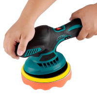 Pulidor de coche inalámbrico, herramienta de eliminación de óxido, 6 engranajes, eléctrico, automático, limpieza, encerado de Metal, madera, batería Makita,Cordless Car Polisher - details 6