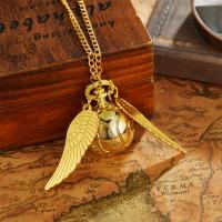 Reloj De Bolsillo Cuarzo Grande Y Pequeño Golden Snitch Con Colgante De Ángel Y Patrón De Cuarzo Para Hombres Y Mujeres Moda Casual Sin Etiquetas - details 5