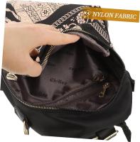 Mochila Mochila De Nylon Impermeable Bolso De Hombro Multifuncional Mini Bolso Bandolera Viaje - details 0