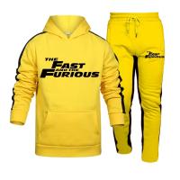 Conjunto De Deporte Para Hombre Con Capucha Sudadera Casual Estampado Joven Pantalones Elásticos Para Gimnasio Y Calle Ropa Térmica Para Correr - details 4