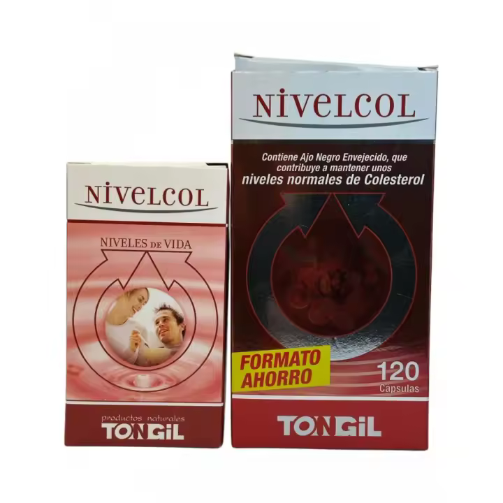 Nivelcol en 60 y 120 cápsulas de Tongil - 1