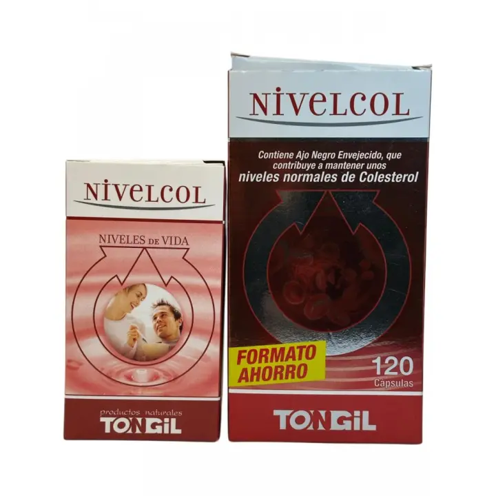 Nivelcol en 60 y 120 cápsulas de Tongil - 1
