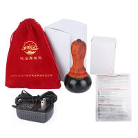 Masajeador Eléctrico De Piedra Caliente Gua Sha Para Cuidado De Piel Y Relajación Muscular Uso En Espalda Cuello Y Rostro Material De Piedra Bianstone - details 13