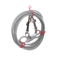 Cadena De Acero Inoxidable Para Perros 5mm*3m Resistente Y Duradera Con Anillos De Metal En Ambas Terminales Correa Para Mascotas - details 2